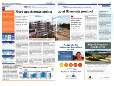 More apartments spring up at Rivervale precint